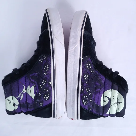 Vans Disney The Nightmare Before Christmas Sk8 High Sneakers Size 7 - Picture 3 of 11